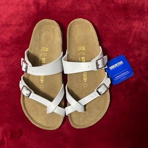 White Mayari Birkenstocks